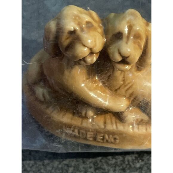 Puppies New Sealed Vintage Wade England Red Rose Tea Rare - Picture 6 of 6